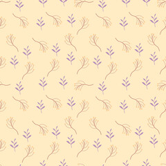 simple background illustration. vector pattern background. seamless pattern of leaves. simple pattern fabric.