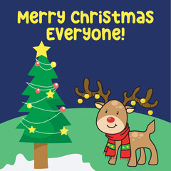 Fototapeta na wymiar Beautiful Christmas card. Cute Merry Christmas postcard design. Holidays art templates. Universal trendy Winter season. Vector backgrounds.