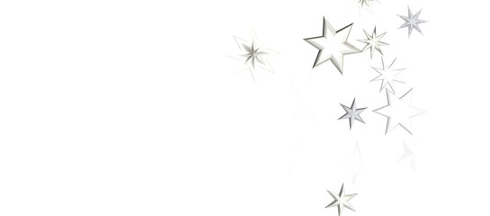 stars background, sparkle lights confetti falling. magic shining Flying christmas stars on night