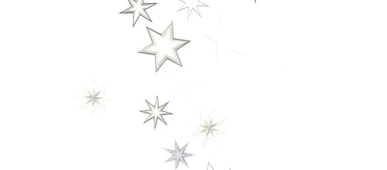 stars background, sparkle lights confetti falling. magic shining Flying christmas stars on night