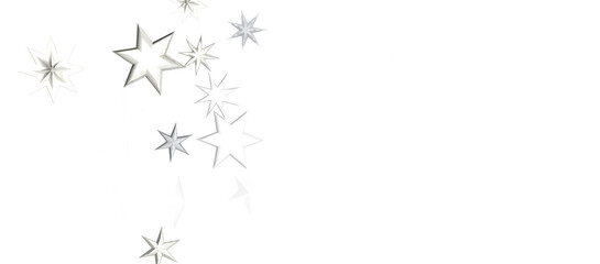 stars background, sparkle lights confetti falling. magic shining Flying christmas stars on night