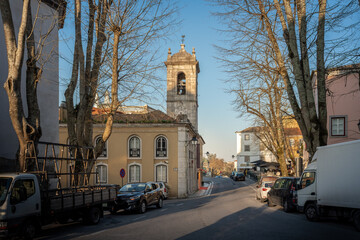 Fototapeta na wymiar Clock tower (former Jail Tower) - Sintra, Portugal