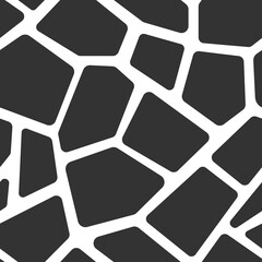 Vector set of geometric voronoi patterns