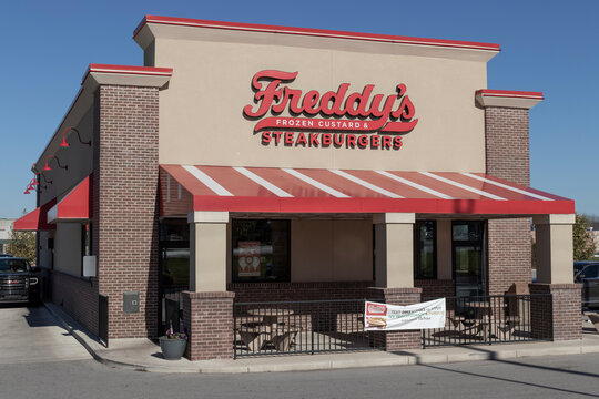Freddy's Frozen Custard and Steakburgers restaurant. Freddy's is popular in the Midwest.