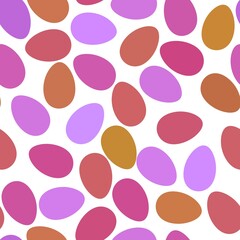 Easter eggs seamless spring pattern for kids clothes print and notebooks and wrapping paper and fabrics