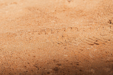 Fototapeta na wymiar Sand background texture from the tropical beach of puerto rico