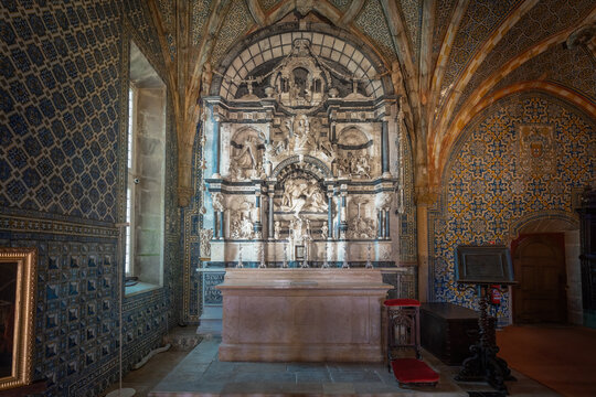 Chapel Interior at Pena Palace - Sintra, Portugal