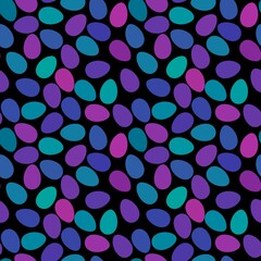 Easter eggs seamless spring pattern for kids clothes print and notebooks and wrapping paper and fabrics