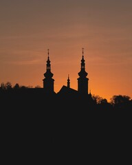 Sunset in Prague