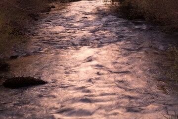 Krka river stream national park