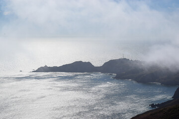 Bonita Cove in San Francisco, CA.