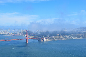 Golden Gate Bridge in San Francisco, CA.