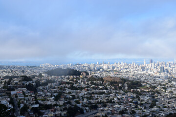 Cityscape of San Francisco, CA.