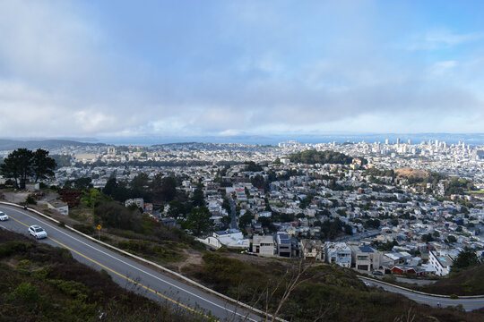 Cityscape of San Francisco, CA.