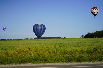 Obraz premium Wisconsin Hot Air Balloon Rally