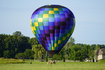 Obraz premium Wisconsin Hot Air Balloon Rally