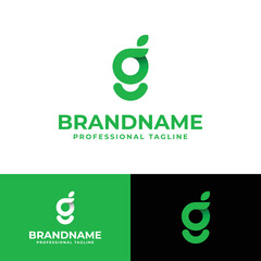 Letter G Nature Logo, suitable for any business related to Nature with G initial.