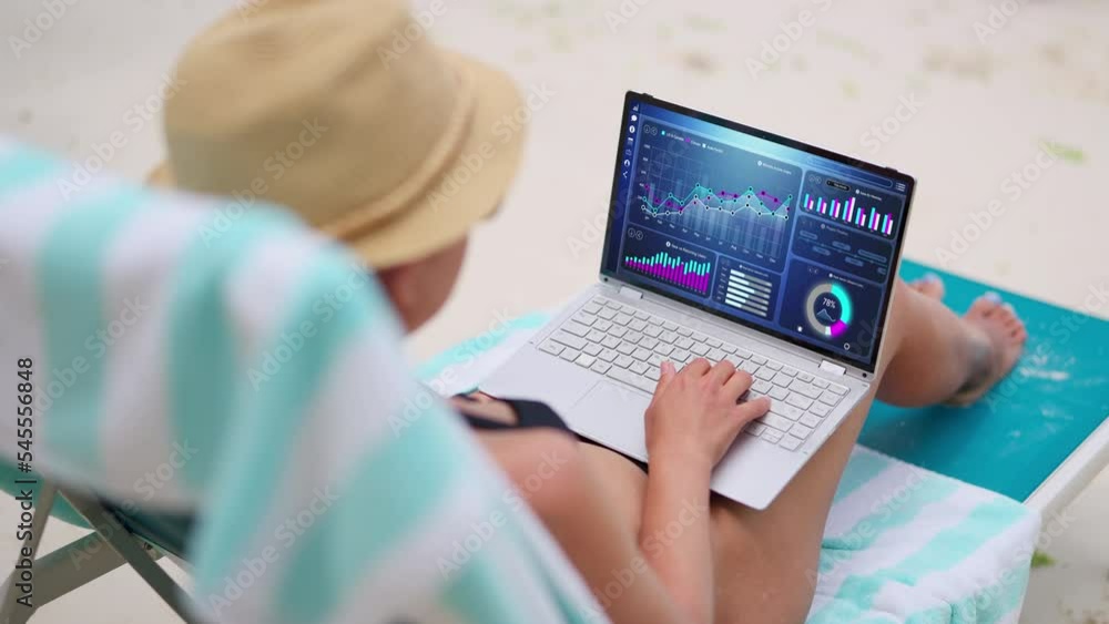 Poster kpi business analytics data dashboard