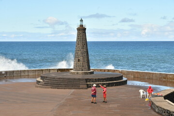 FARO DE BAJAMAR, EN LA ISLA DE TENERIFE