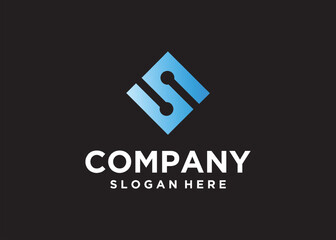 s logo design template
