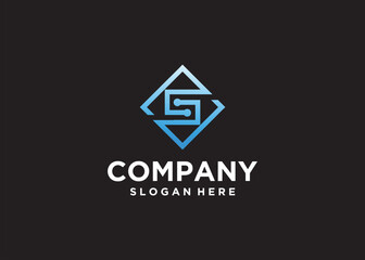 s logo design template