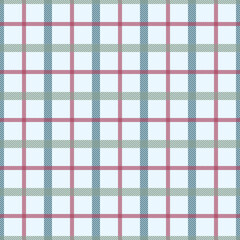 Vector fabric seamless pattern pastel color for grid stripe shirt or gift wrapping papers.