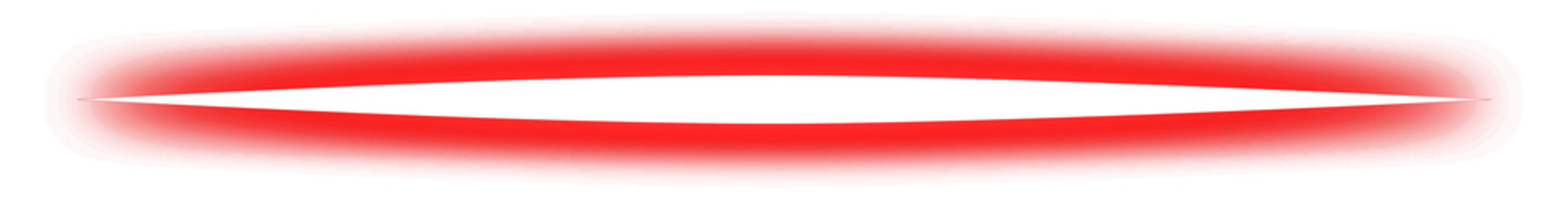 Red Neon Line Border