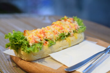 軽食 サンドウィッチ