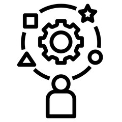 adaptation outline style icon