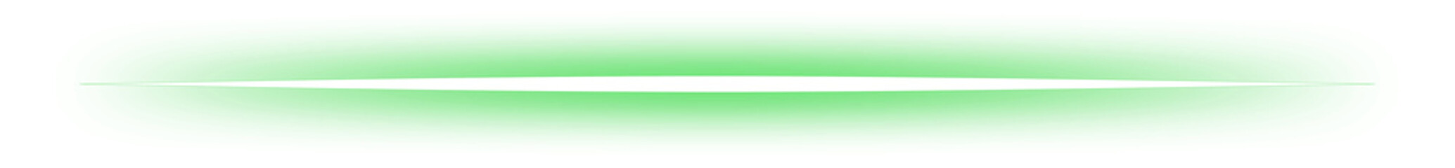 Green Neon Line Border