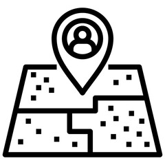 density outline style icon