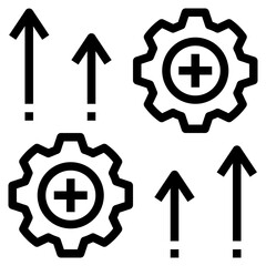 development outline style icon