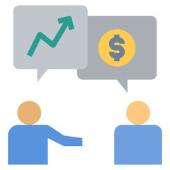 customer flat style icon