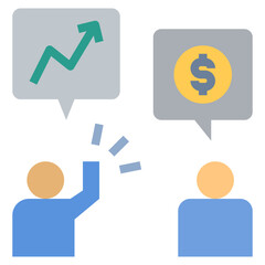 insider flat style icon