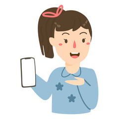 People using mobile phone