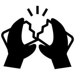 break glyph style icon