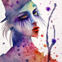 portrait of a woman AI-Generated