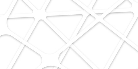 Abstract of white architectural structure pattern, Concept of future design .Creative and geometric shape with white luxury pattern and paper texture design in illustration with white line background	