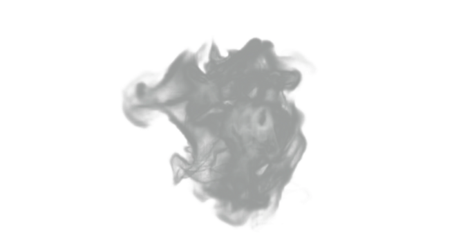 isolated steam or gas smoke texture for fire or hot temperature, in png format with transparent background.
