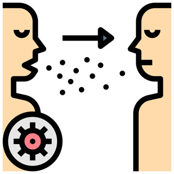 recommend clip art: airborne filled outline style icon