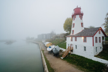 Foggy Lighthouse - Kincardine, Ontario