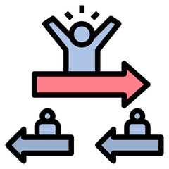 change filled outline style icon