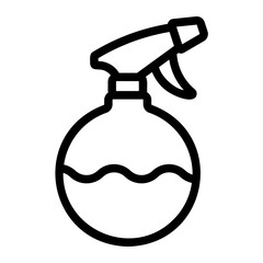 water spray line icon