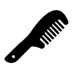 comb glyph icon