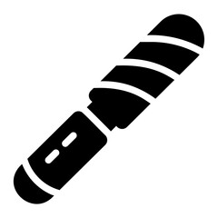 nail file glyph icon