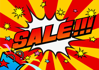 SALE ポップ（赤）