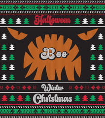 New Winter Christmas Ugly sweater design