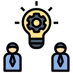 workshop filled outline style icon