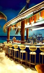 Tropical bar
