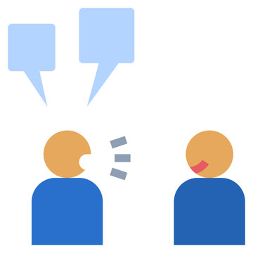 good interpersonal flat style icon